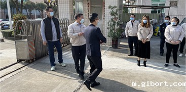 热烈欢迎企业总公司领导文总一行莅临我司考察指导